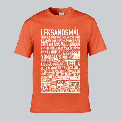Leksandsmål Dialekt Text T-shirt