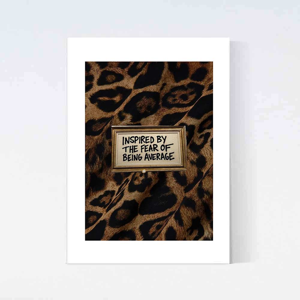 Fear Of Being Average Poster