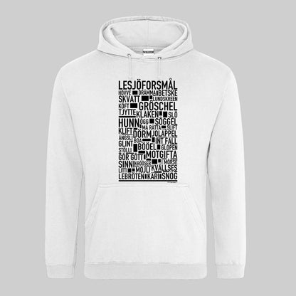 Lesjöforsmål Dialekt Text Hoodie