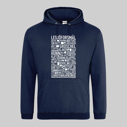 Lesjöforsmål Dialekt Text Hoodie