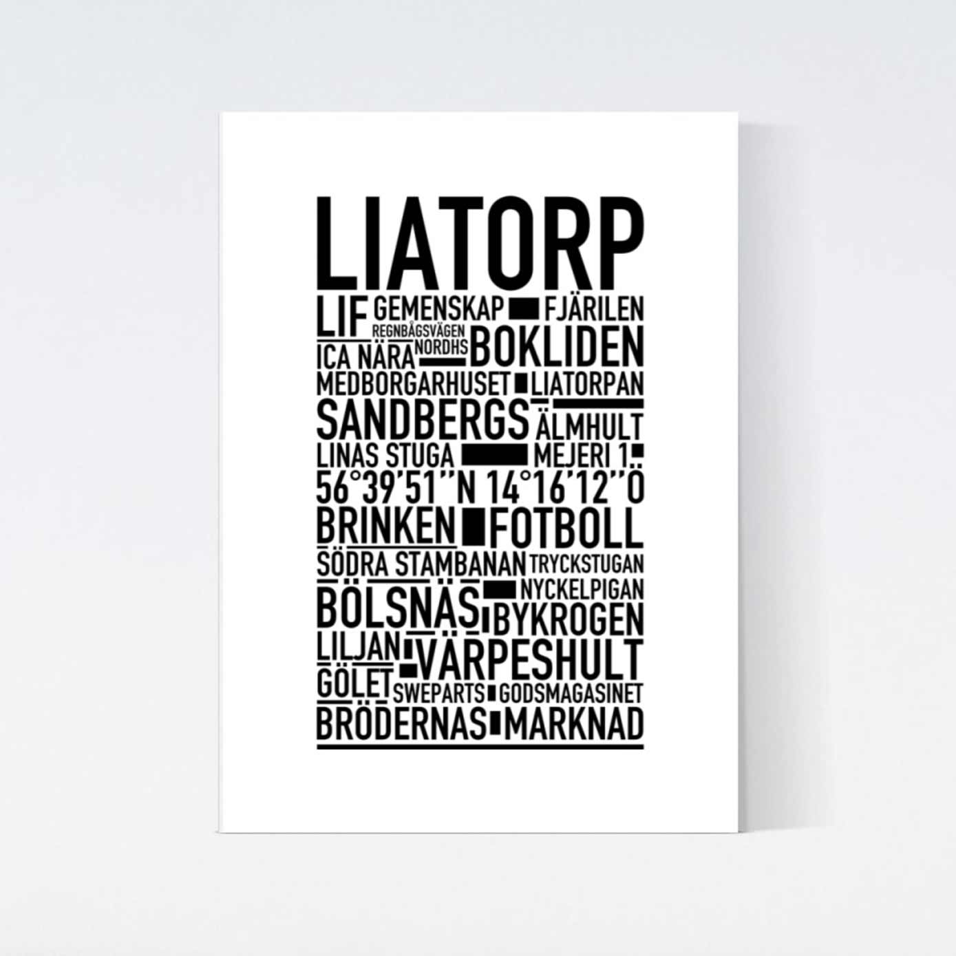 Liatorp Text Poster
