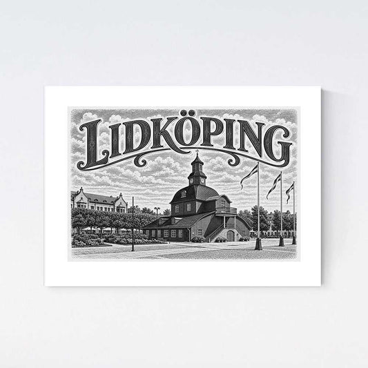 Lidköping Nostalgi Poster
