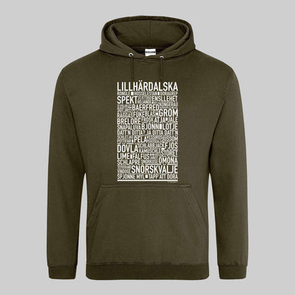 Lillhärdalska Dialekt Text Hoodie