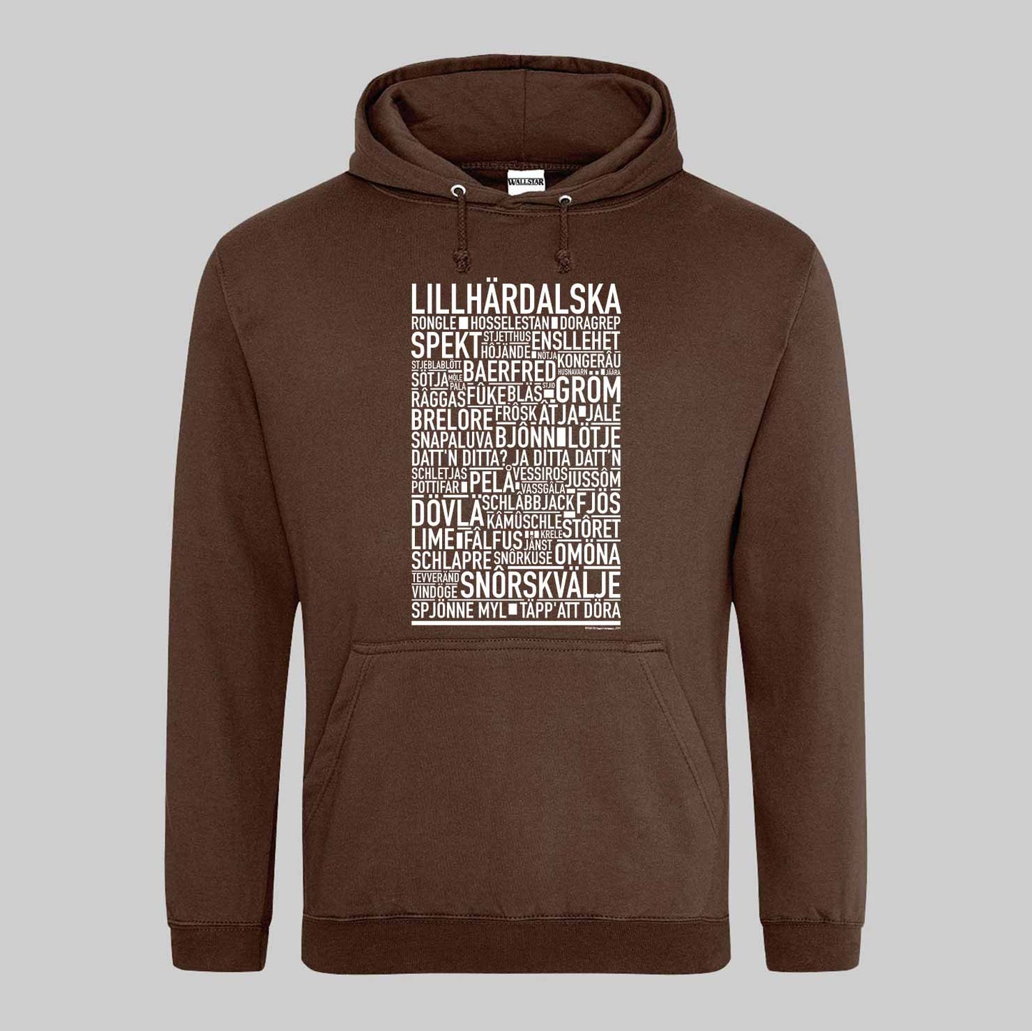 Lillhärdalska Dialekt Text Hoodie