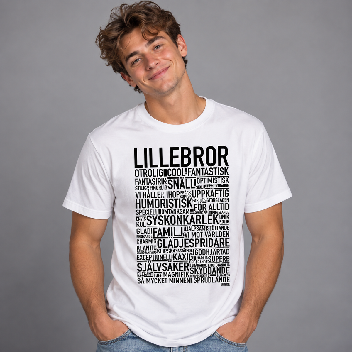 Lillebror 2024 Text T-shirt