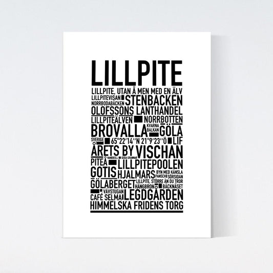Lillpite Text Poster