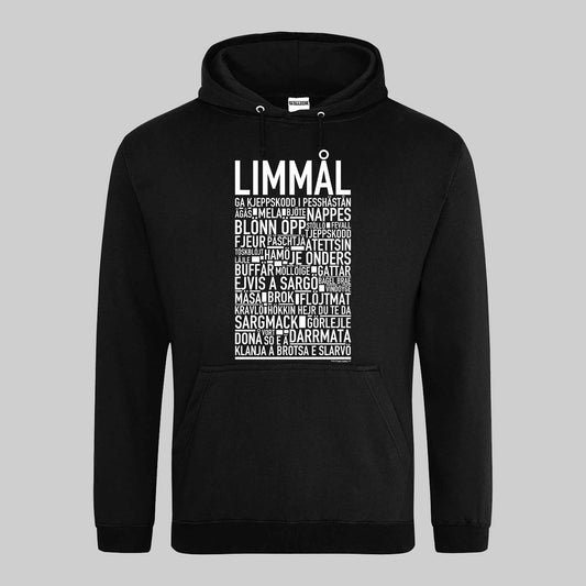 Limmål Dialekt Text Hoodie