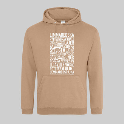 Limmaredska Dialekt Text Hoodie