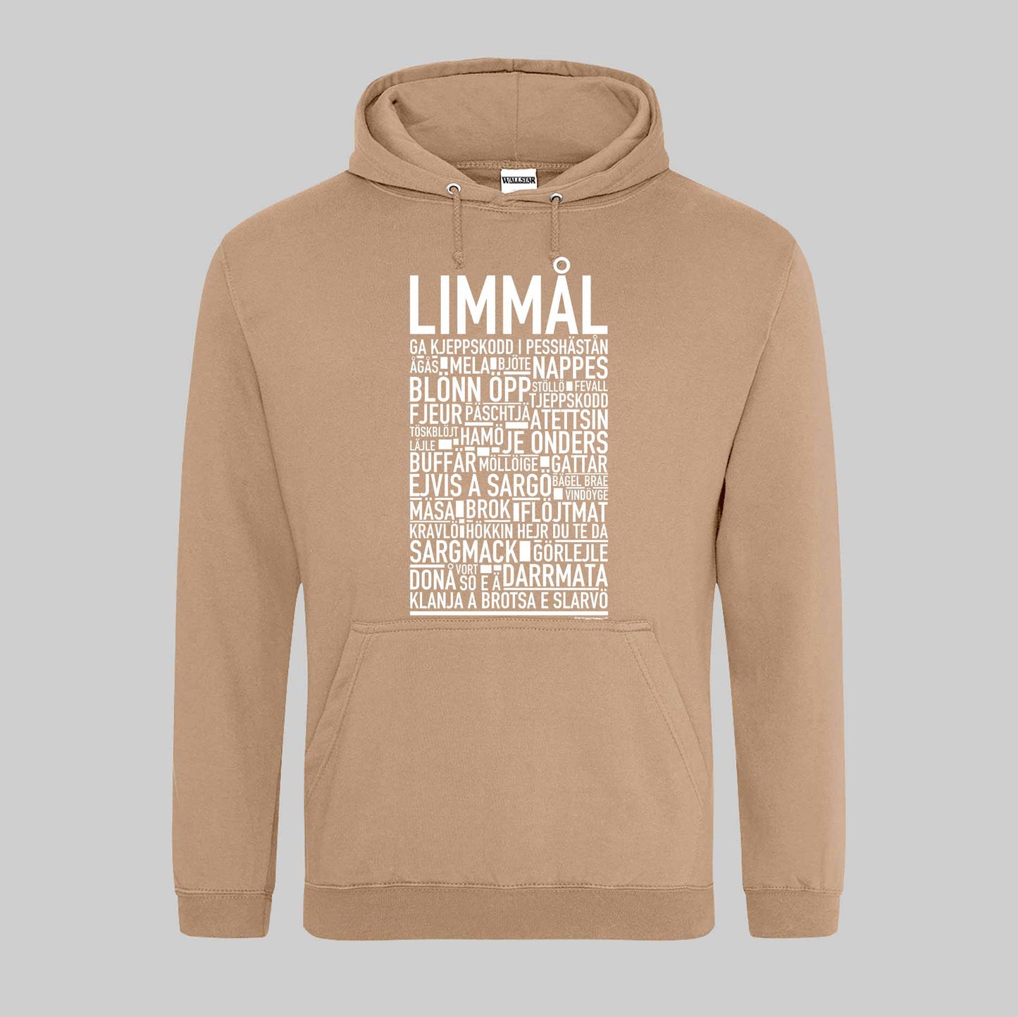 Limmål Dialekt Text Hoodie