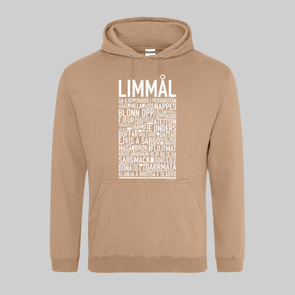 Limmål Dialekt Text Hoodie