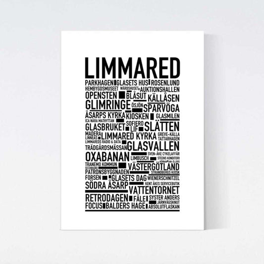 Limmared Text Poster