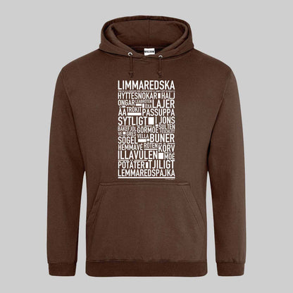 Limmaredska Dialekt Text Hoodie