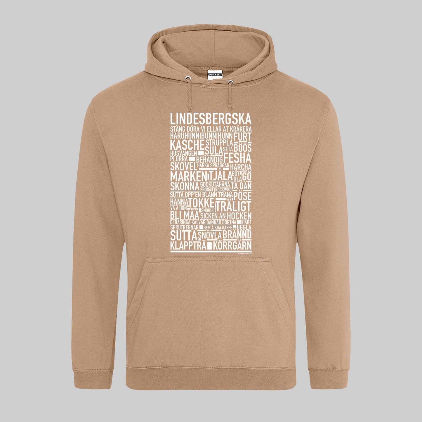 Lindesbergska Dialekt Text Hoodie