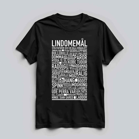 Lindomemål Dialekt Text T-shirt
