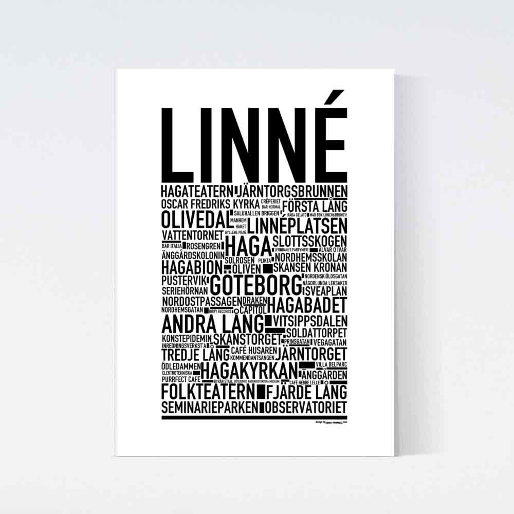 Linné Text Poster