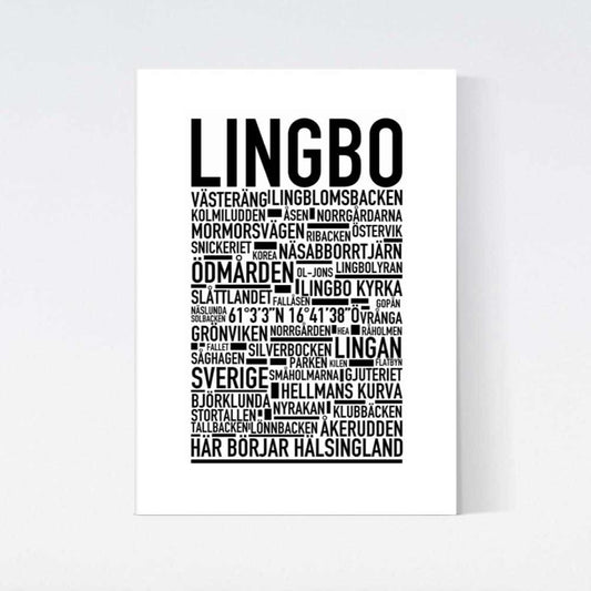Lingbo Text Poster