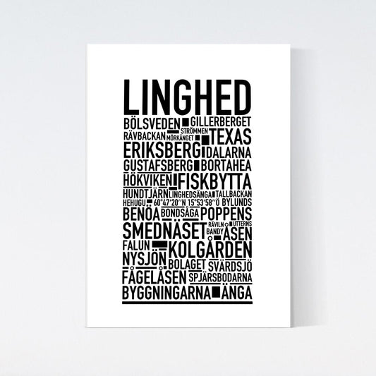 Linghed Text Poster