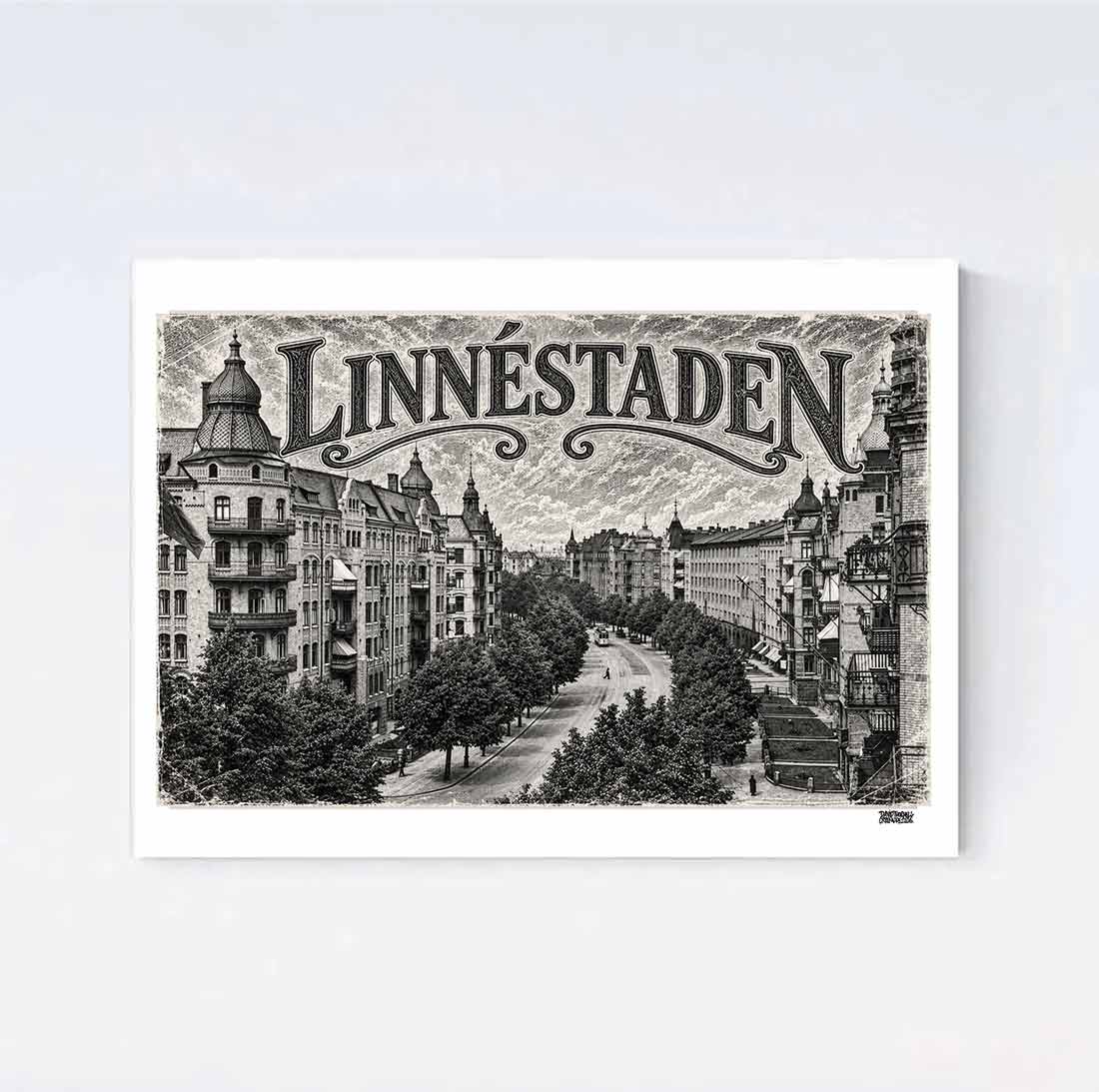 Linnéstaden Nostalgi Poster