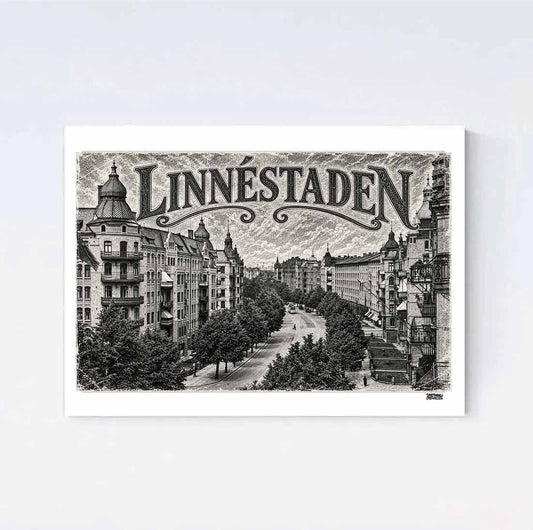 Linnéstaden Nostalgi Poster