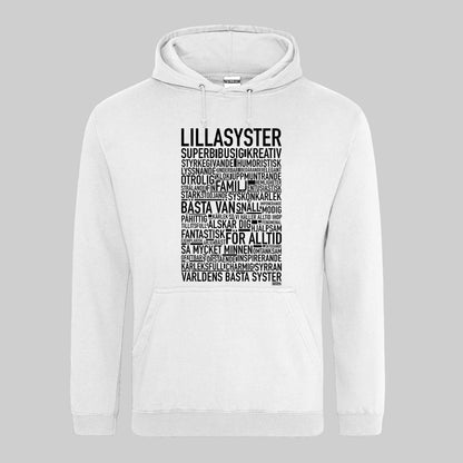 Lillasyster 2024 Text Hoodie