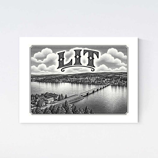 Lit Nostalgi Poster
