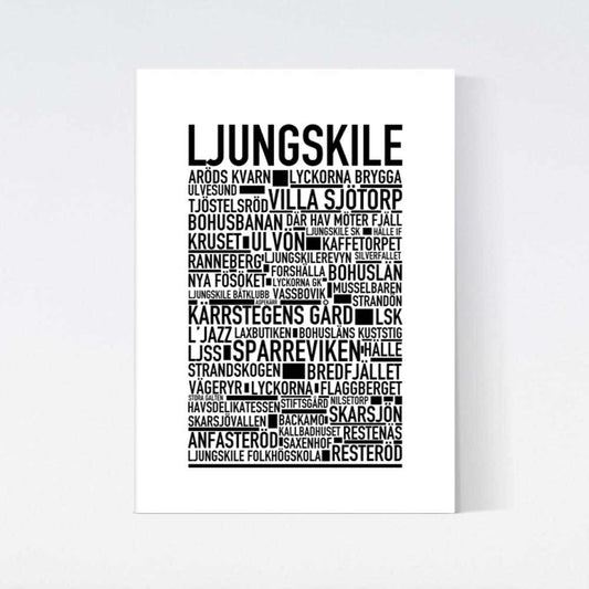 Ljungkile Text Poster
