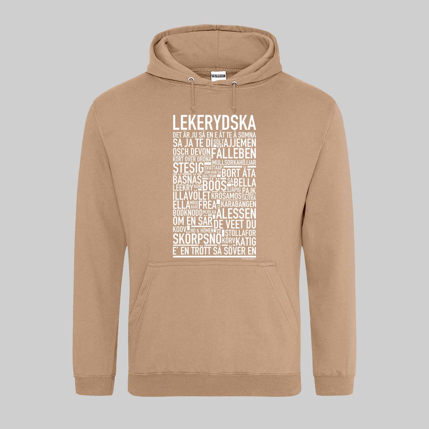 Lekerydska Dialekt Text Hoodie