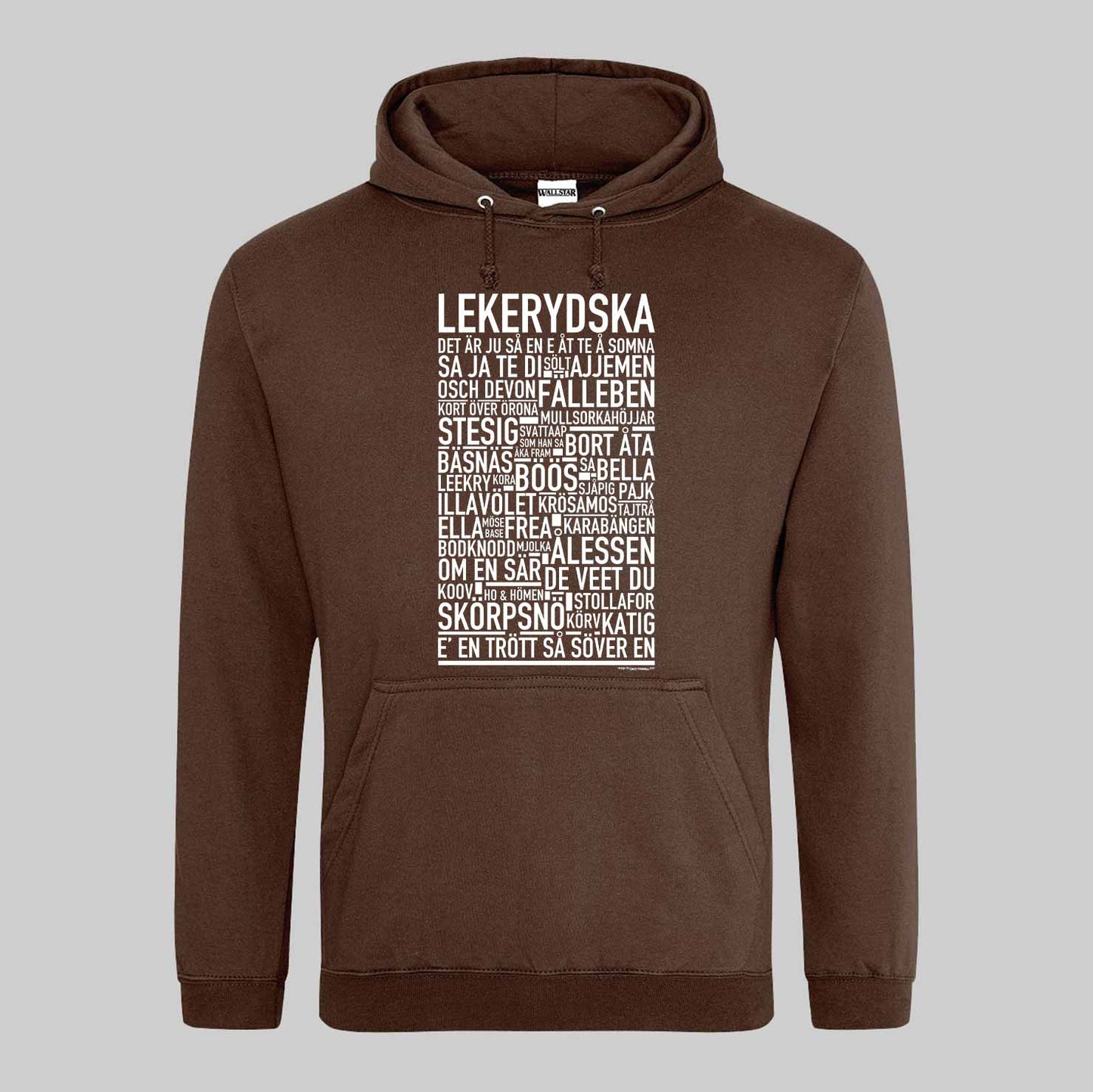 Lekerydska Dialekt Text Hoodie