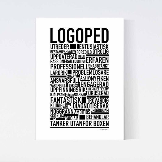 Logoped Text Poster