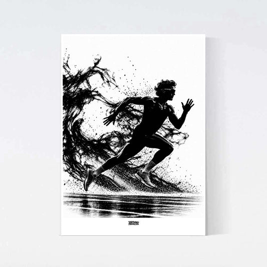 Löpare Man Poster
