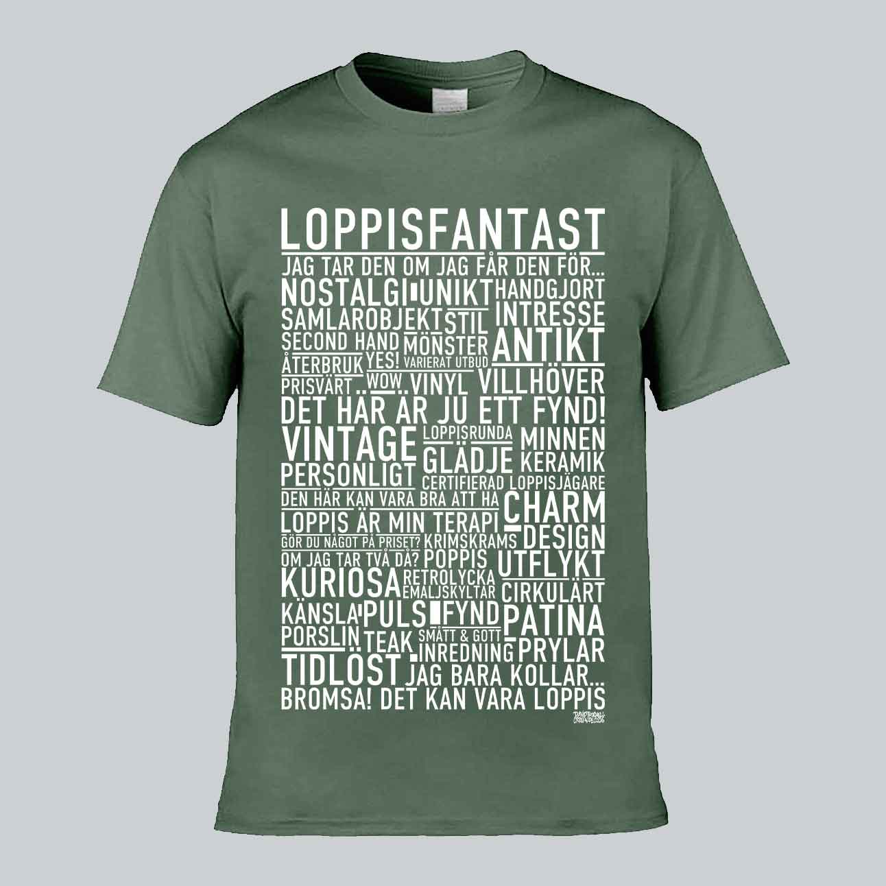 Loppisfantast Text T-shirt