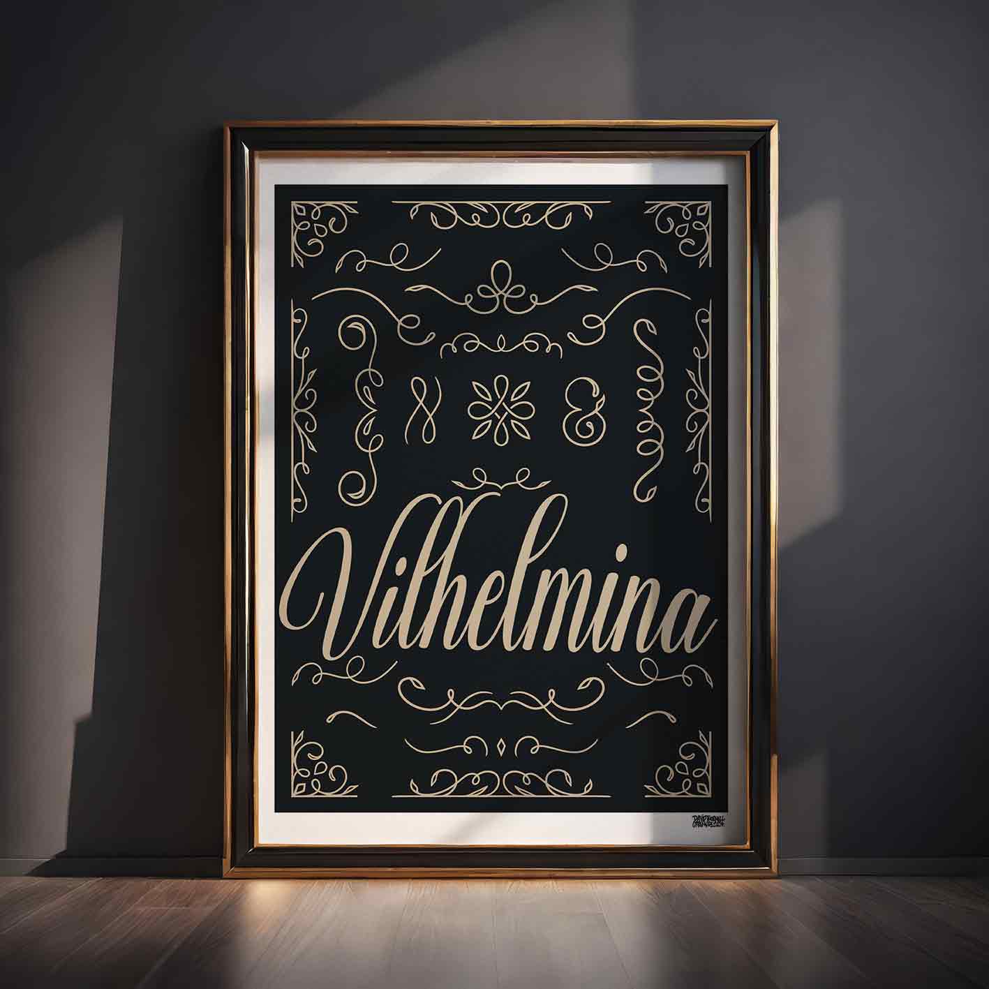 Vilhelmina Art Deco Poster