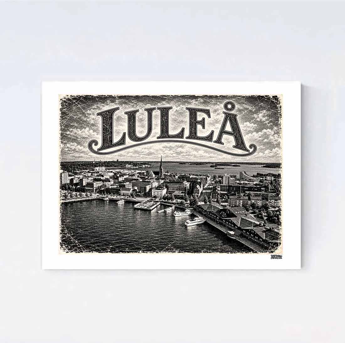 Luleå Nostalgi Poster