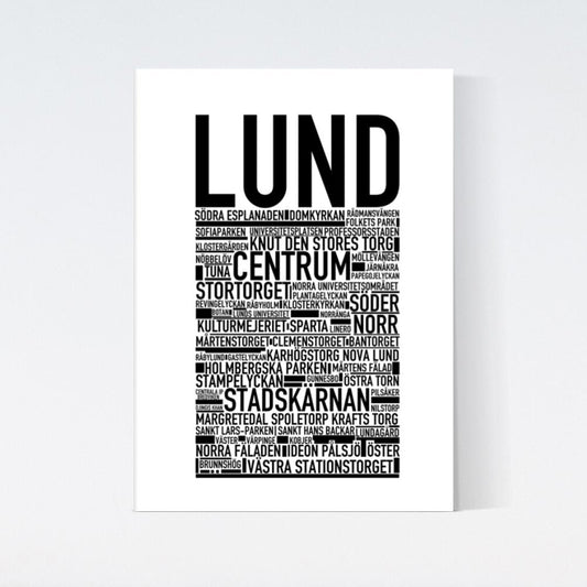 Lund Text Poster