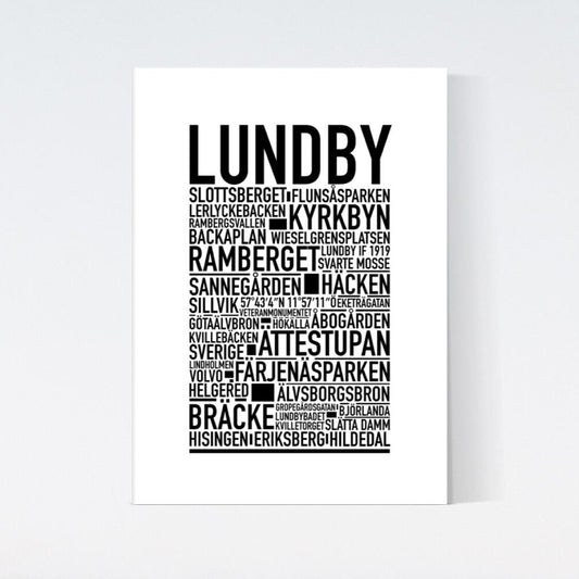 Lundby Text Poster
