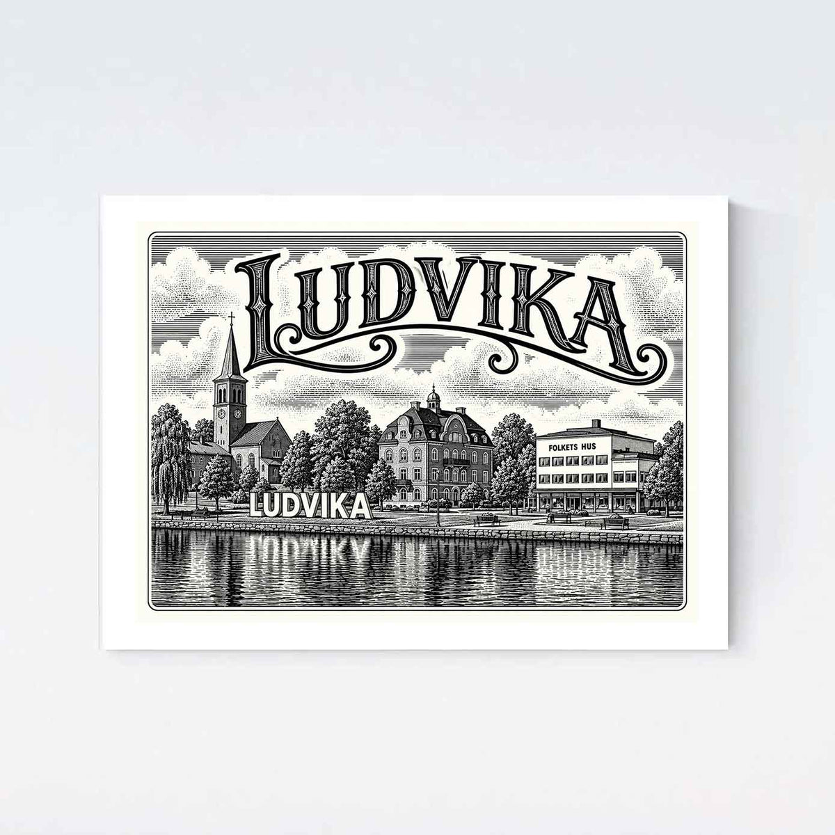 Ludvika Nostalgi Poster