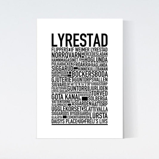 Lyrestad Text Poster