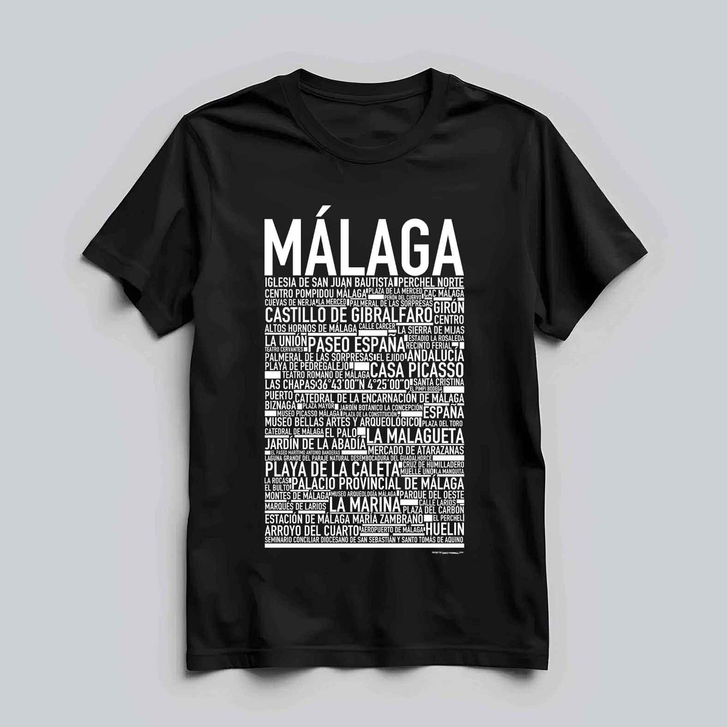 Málaga Text T-shirt