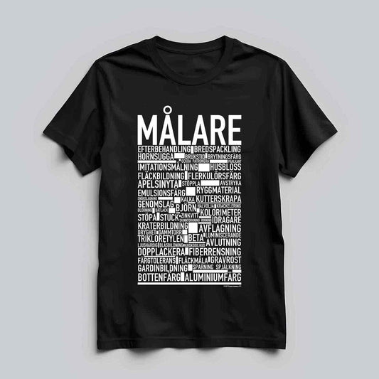 Målare Text T-shirt
