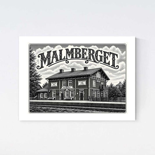 Malmberget Nostalgi Poster