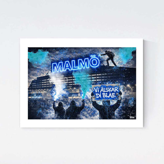 Malmö Di Blåe Poster