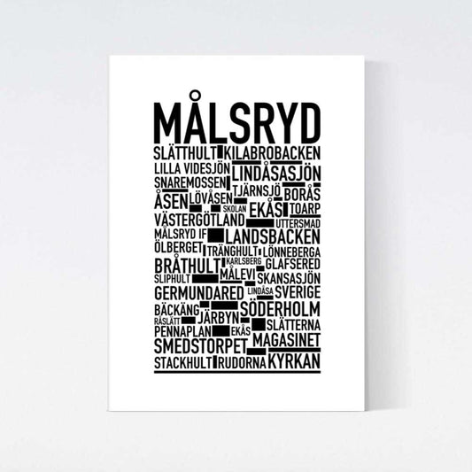 Målsryd Text Poster