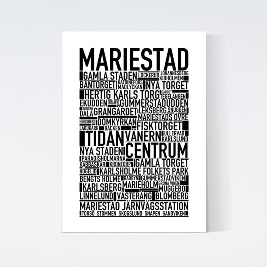 Mariestad Text Poster