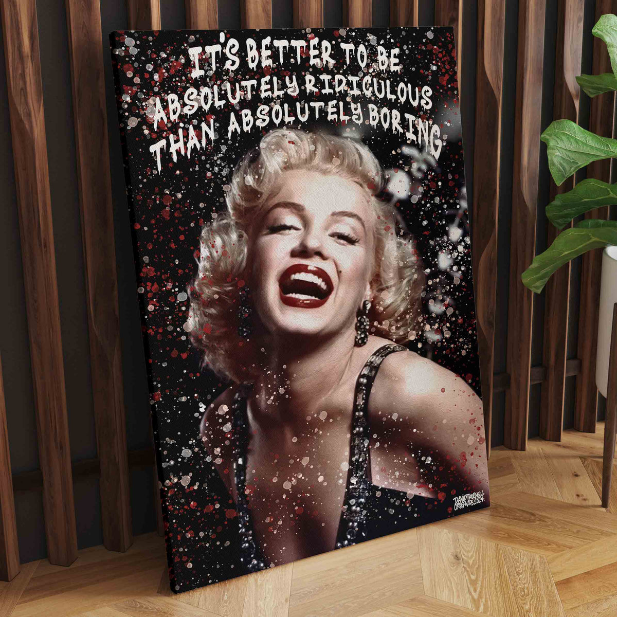 Marilyn Monroe Art Canvas