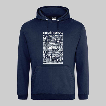 Dalsjöforsnitiska Dialekt Text Hoodie