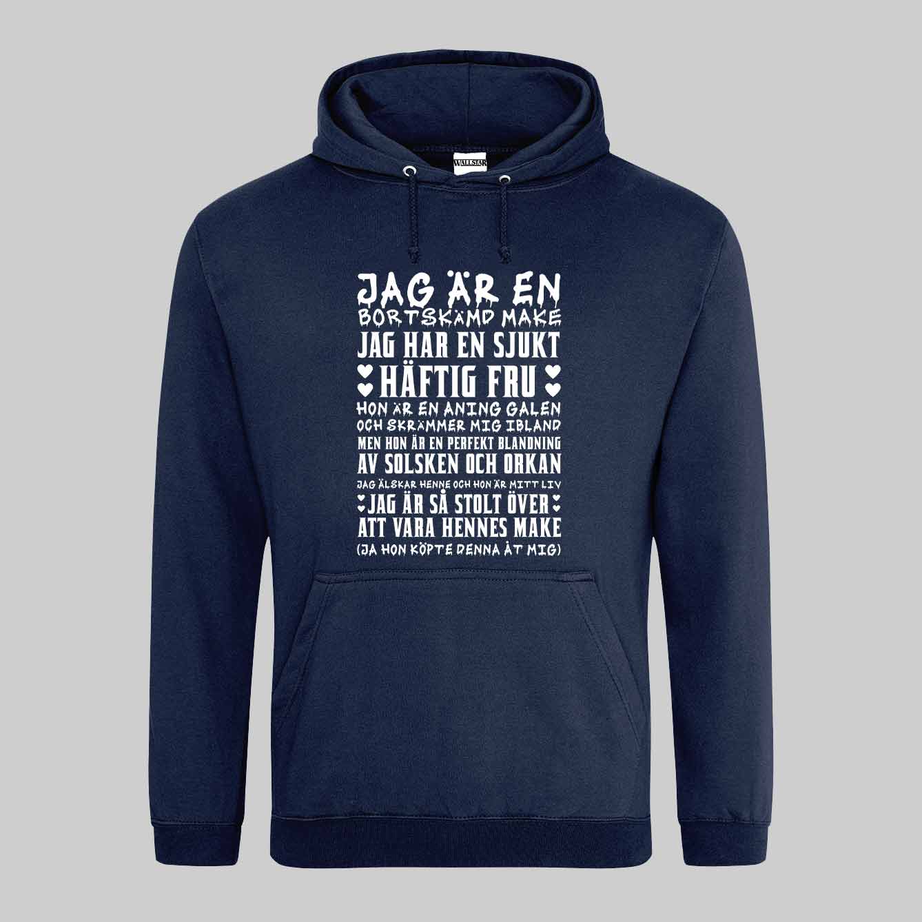 Bortskämd Make Text Hoodie