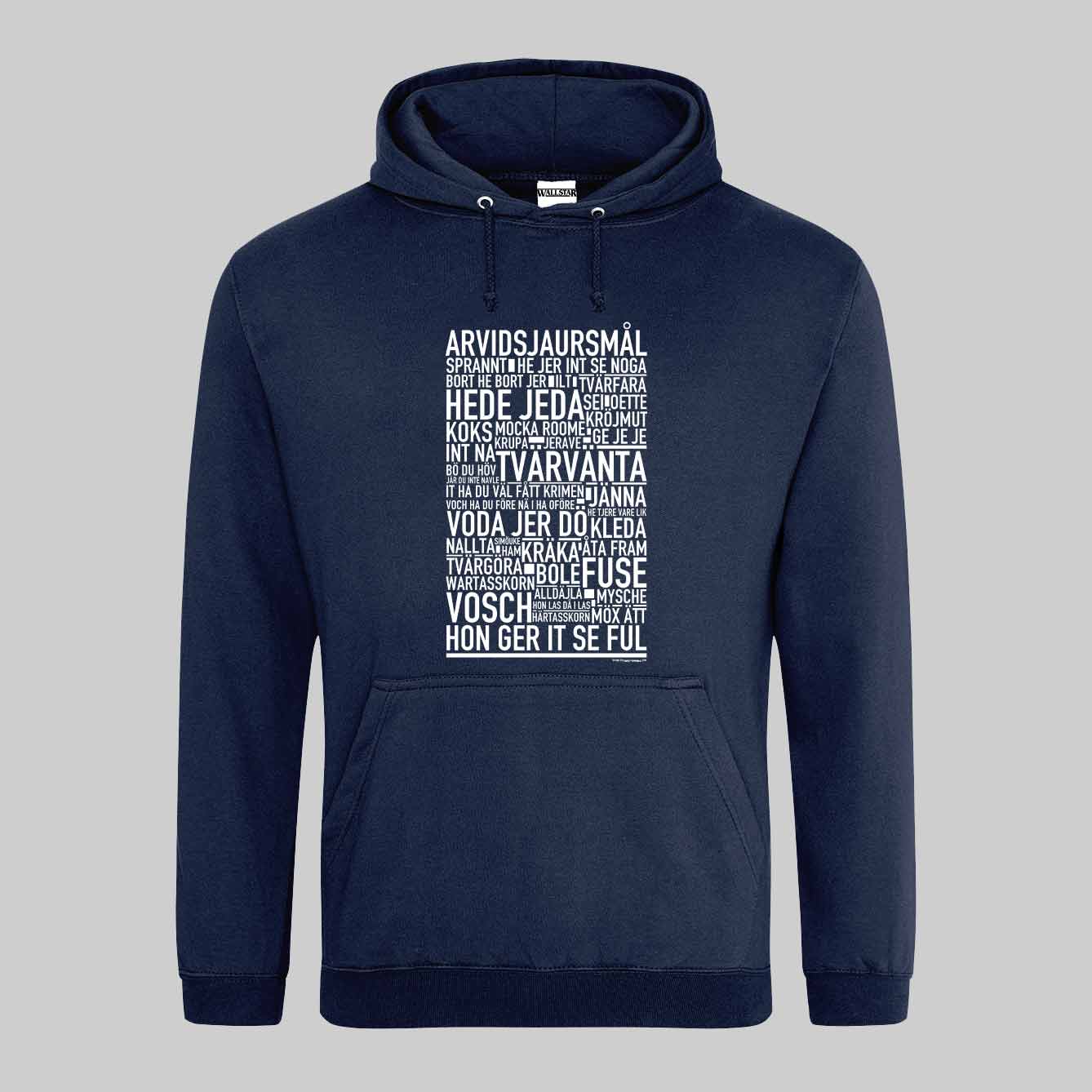 Arvidsjaursmål Dialekt Text Hoodie