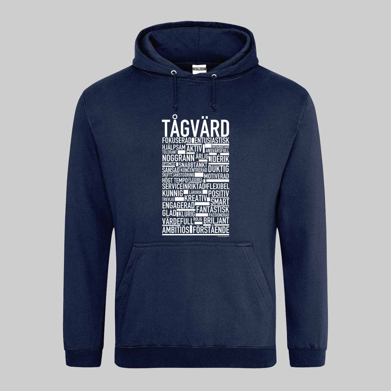 Tågvärd Text Hoodie