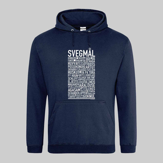Svegmål Dialekt Text Hoodie