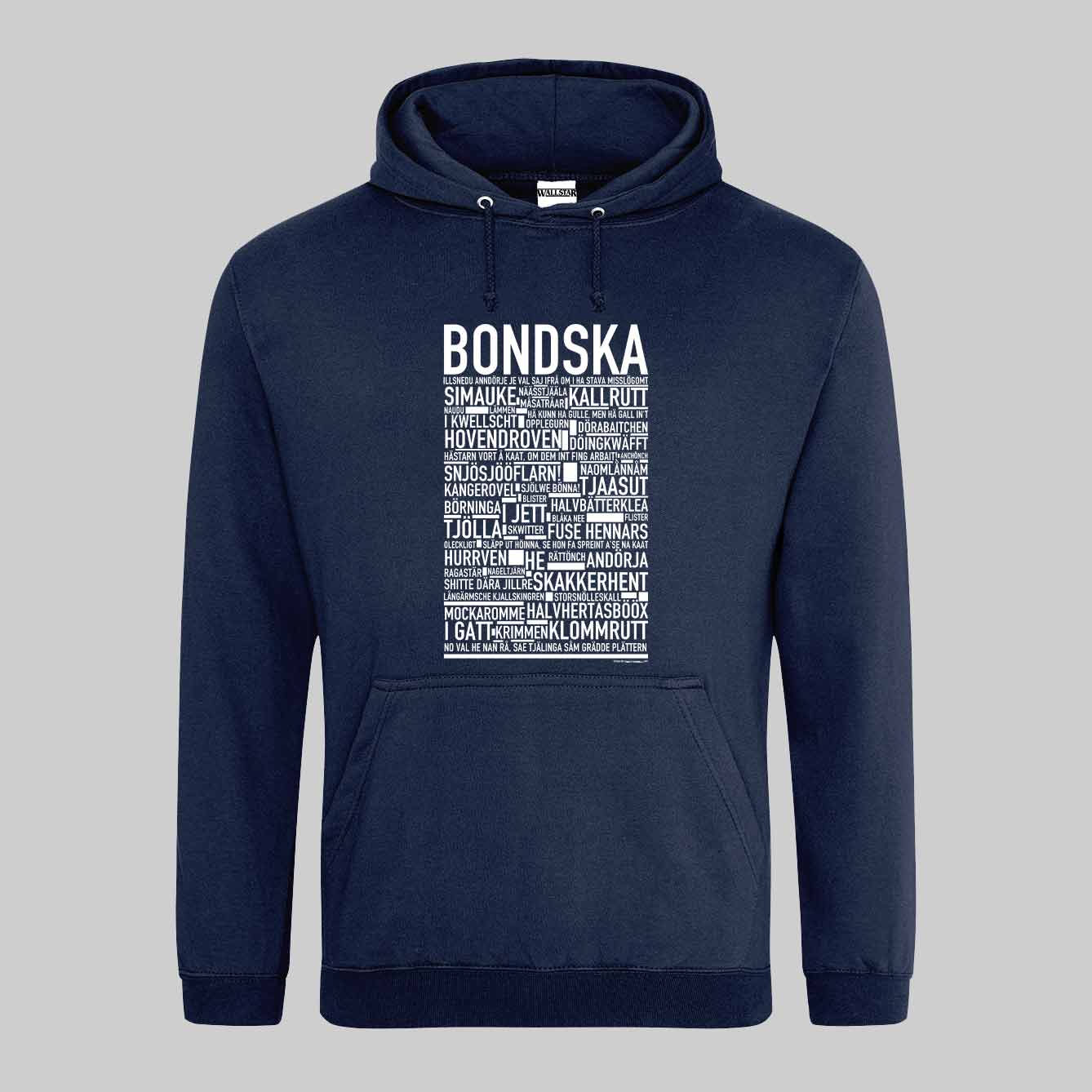 Bondska Dialekt Text Hoodie